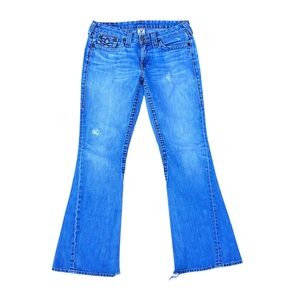 Men’s True Religion Blue Flare Jeans